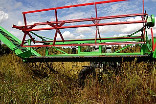 Eladó kender betakarító fej (Hemp harvester head)