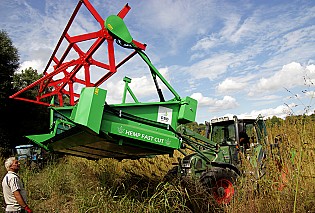 Eladó kender betakarító fej (Hemp harvester head)