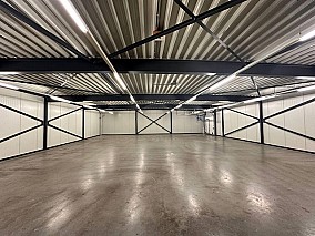 Bontott 420 m2-es csarnok 300 m2-es előtetővel eladó