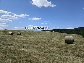 Prémium minőségű, bio minősítésű széna eladó