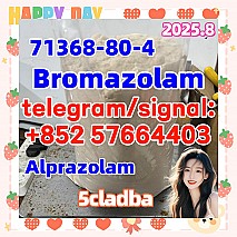 71368-80-4  bromazolam Top quality White Powder New formula