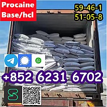 hot sale Procaine base CAS 59-46-1 /51-05-8 / procaine hcl and base in spot stock