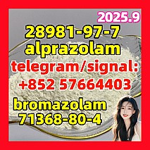 28981-97-7 alprazolam  71368-80-4  bromazolam In Stock  China factory Supply