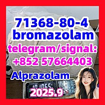 71368-80-4  bromazolam Benzodiazepines In Stock  China factory Supply