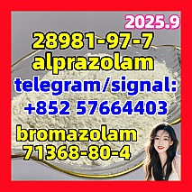 28981-97-7 alprazolam  71368-80-4  bromazolam Benzodiazepines Top quality hot sale
