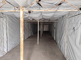 300 m2-es szigetelt fóliasátor Zákányszéken