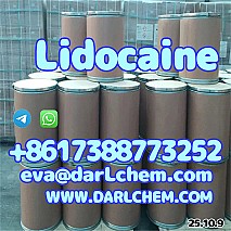 99% Pure Lidocaine base hcl crystals powder 137-58-6 No Customs Issues