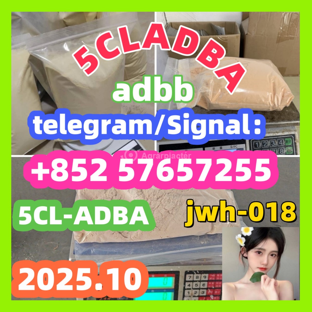 5cladb 5CL-ADB-a High quality Powder 5cladba Raw material Adbb