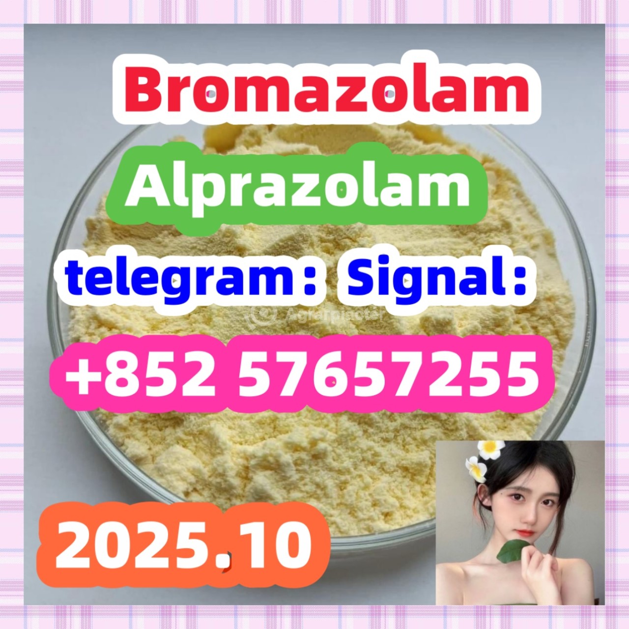 28981-97-7cas 28981-97-7 Alprazolam High quality