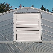 Új, gyári csomagolásban eladó egy 10x25m-es függőleges oldalú, gótikus alakú fóliaház.