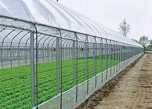 Új, gyári csomagolásban eladó egy 10x25m-es függőleges oldalú, gótikus alakú fóliaház.