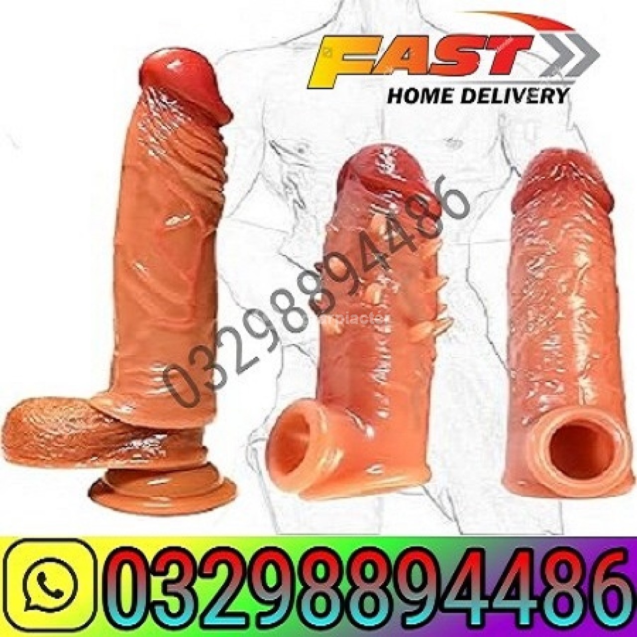 Dick Cover Silicone Lola Condom In Pakistan % 03298894486