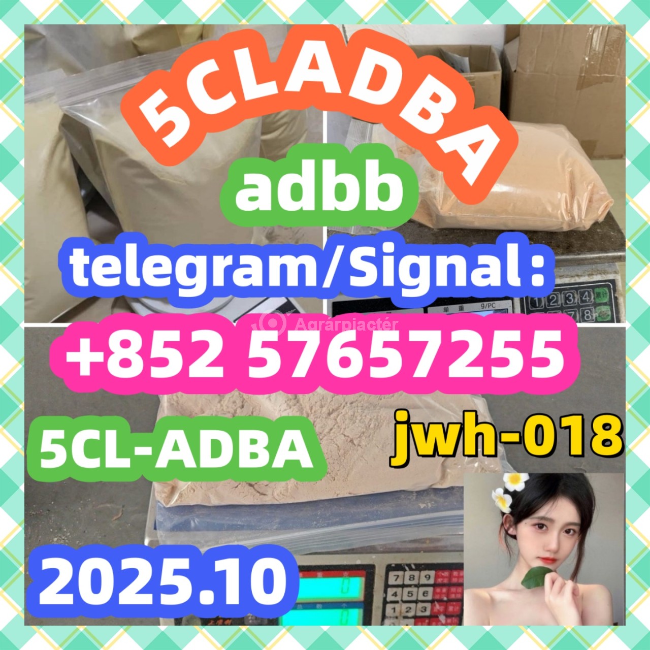 5cladb 5CL-ADB-a High quality Powder 5cladba Raw material Adbb