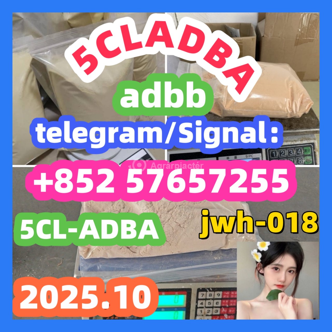 5cladb 5CL-ADB-a High quality Powder 5cladba Raw material Adbb