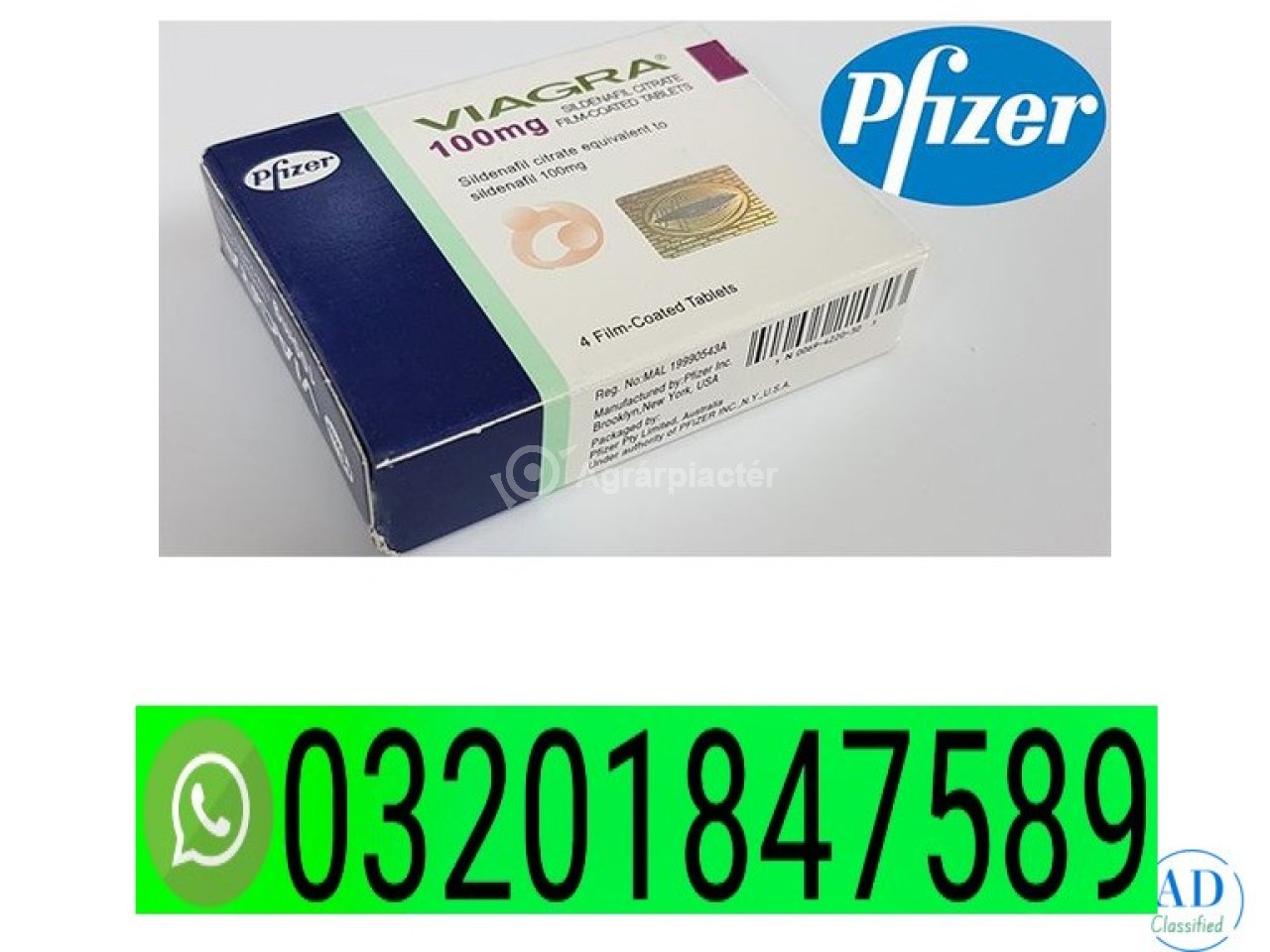 Viagra Tablets Price In Islamabad - Original Pfizer  - 03201847589
