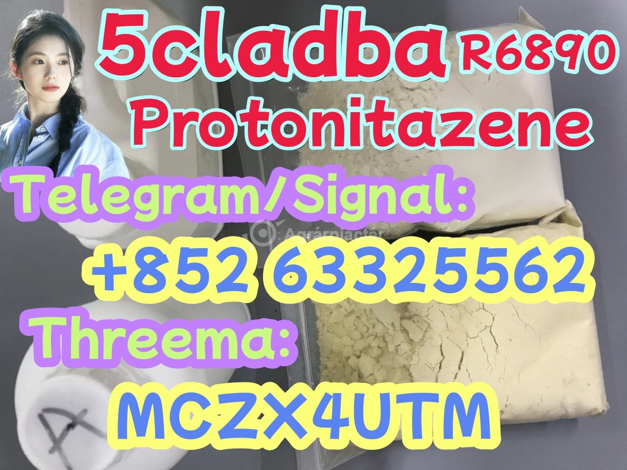 Strong 5cladba raw materials 5CL-ADB precursor powder supplier