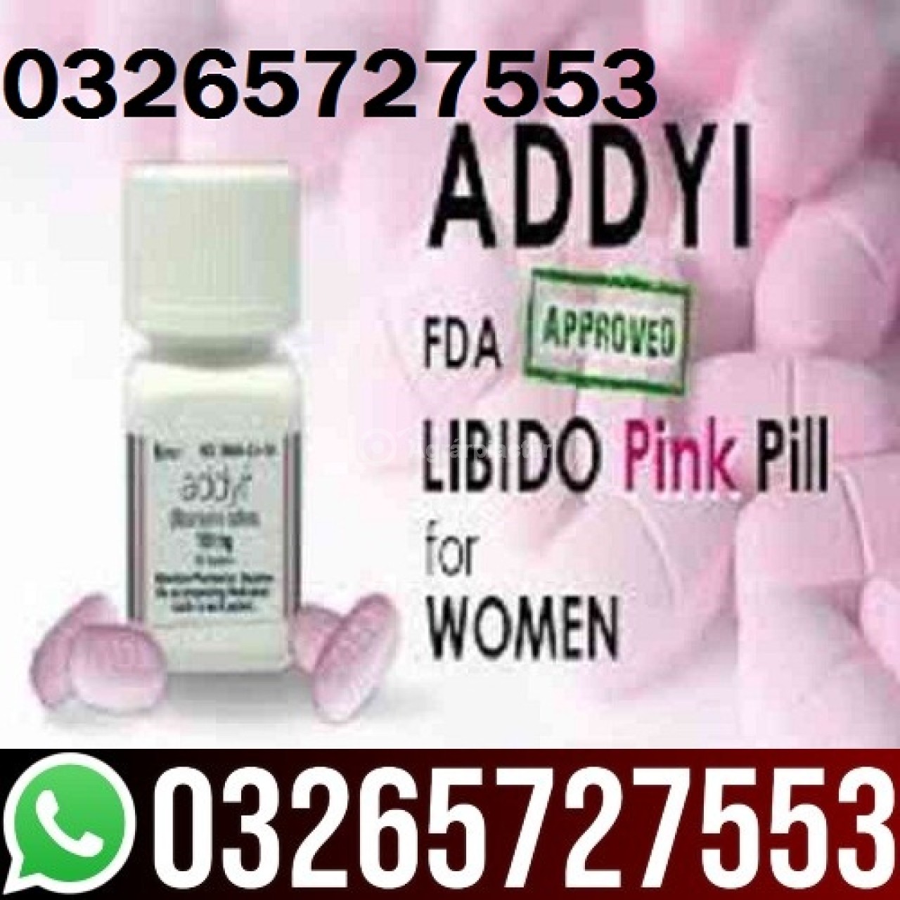 Addyi Tablets In Pakistan - 03265727553