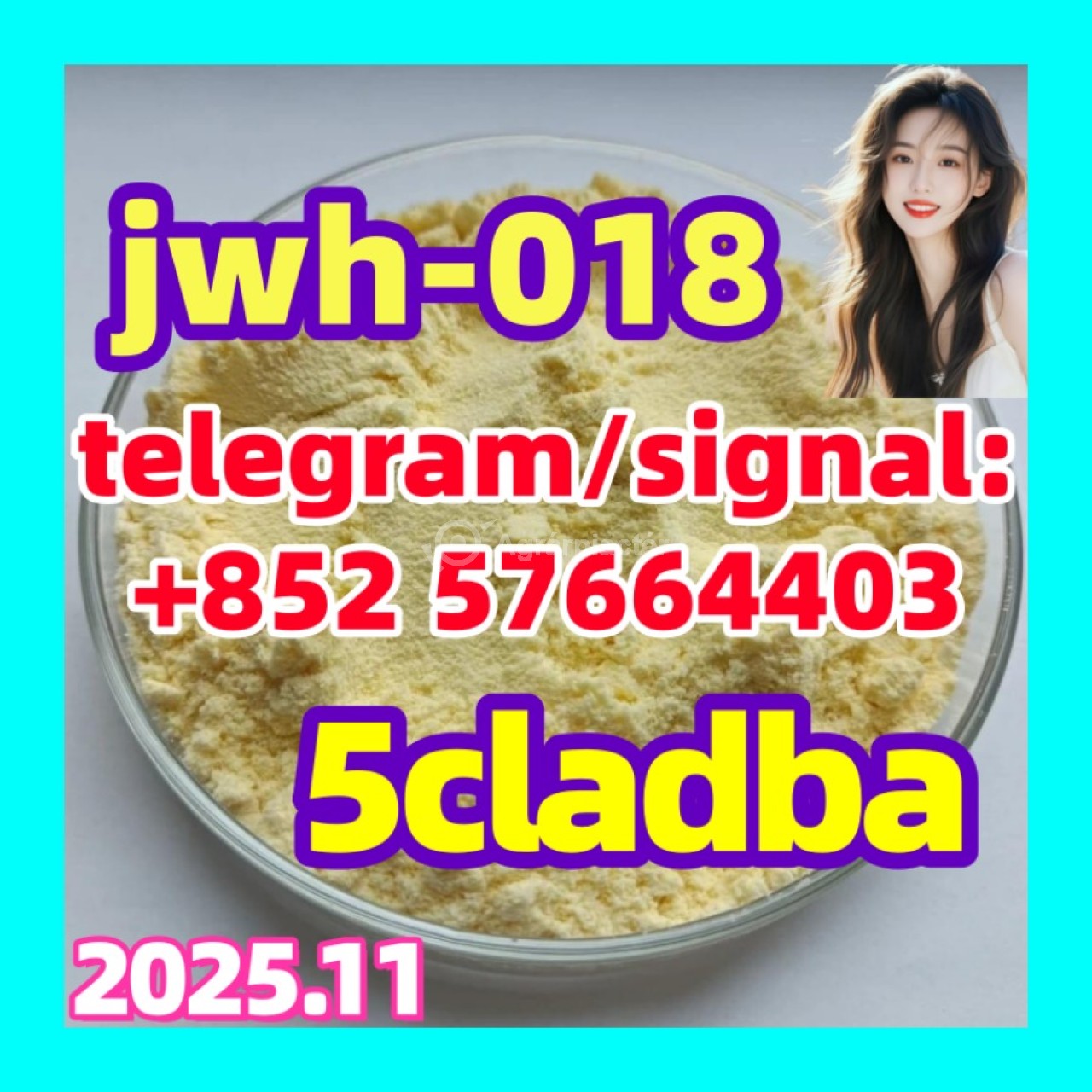 5CLADBA 5fadb Yellow Powder adbb 5CL-ADB-A Online ADB-BUTINACA