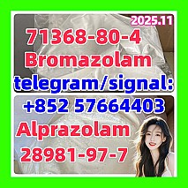 Alprazolam CAS 28981–97–7 powder top quality Bromazolam Cas 71368-80-4