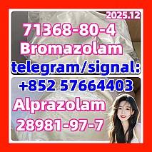 Bromazolam solution CAS 71368-80-4 Cas:28981-97-7 Alprazolam at Best Price