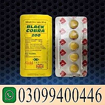 Black Cobra 200 Mg Tablet in Pakistan | 0309|9400446