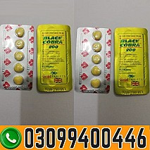 Black Cobra 200 Mg Tablet in Pakistan % 0309%9400446