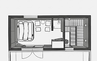 21 m2-es wellness ház eladó