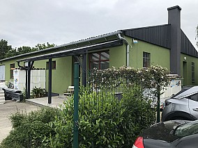 Keszthelyen 300 m2-es, működő asztalos üzem eladó