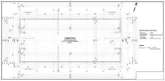 36 x 15 m új csarnok/tároló acélszerkezet