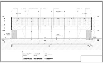 36 x 15 m új csarnok/tároló acélszerkezet