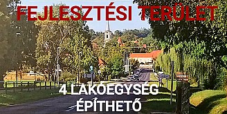 Hévízi gyógyfürdő közelében 1.411 m2-es építési telek eladó