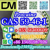 CAS 59-46-1 Procaine China factory supply lower price high purity high quality