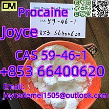 High quality Procaine CAS 59-46-1 white powder with good effect