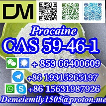 CAS 59-46-1 Procaine China factory supply lower price high purity high quality