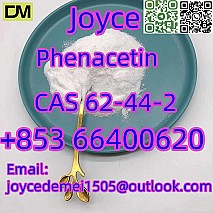 Top grade Phenacetin CAS 62-44-2 white powder with safe fast delivery