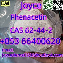 Top grade Phenacetin CAS 62-44-2 white powder with safe fast delivery