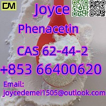 Top grade Phenacetin CAS 62-44-2 white powder with safe fast delivery