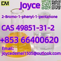 Yellow Oil  2-Bromo-1-phenyl-1-pentanone CAS 49851-31-2 with free delivery cost