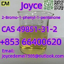 Yellow Oil  2-Bromo-1-phenyl-1-pentanone CAS 49851-31-2 with free delivery cost