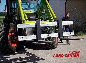 Fliegl Targoncavilla és bálavilla adapter