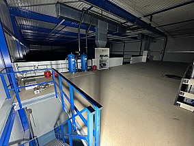 Bontott 1.105 m2-es hűtőház eladó